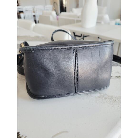 COACH Vtg Janice Ricardi-Desantos Legacy Crossbody Bag Purse 9950 Black Rare - Picture 9 of 14